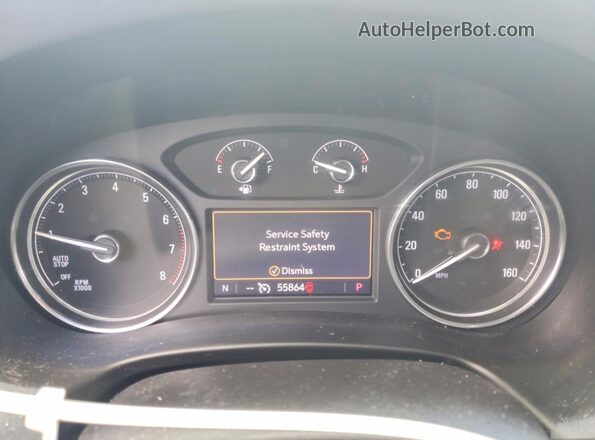 5GAERBKW2MJ251709 2021 BUICK ENCLAVE Black Vista del cuadro de instrumentos