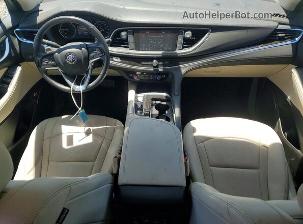 5GAERBKW2PJ193573 2023 BUICK ENCLAVE Gray Вид панелі приладів