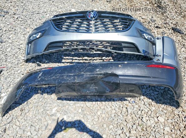 5GAERBKW2PJ193573 2023 BUICK ENCLAVE Gray Вид наклейки з VIN-кодом