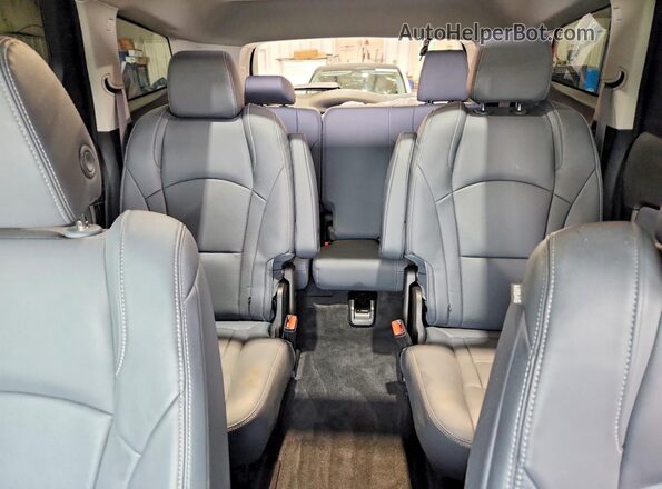 5GAERBKW3MJ262105 2021 BUICK ENCLAVE Silver უკანა სავარძლების ხედი