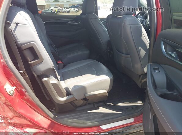 5GAERBKW3NJ144895 2022 BUICK ENCLAVE Burgundy Вид наклейки з VIN-кодом