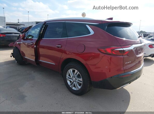 5GAERBKW4JJ207741 2018 BUICK ENCLAVE Красный Задняя левая четверть