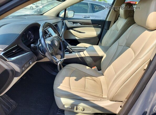 5GAERBKW4KJ117314 2019 BUICK ENCLAVE Серый Вид салона спереди