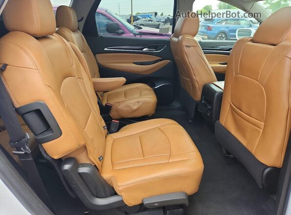 5GAERBKW4KJ119094 2019 BUICK ENCLAVE White Widok wnętrza z tyłu