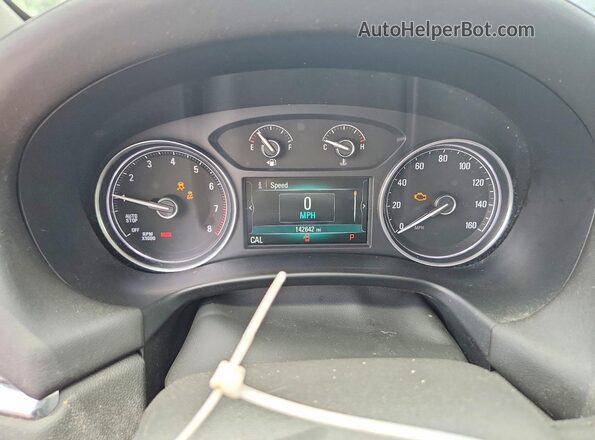 5GAERBKW4KJ119094 2019 BUICK ENCLAVE White Widok zestawu wskaźników