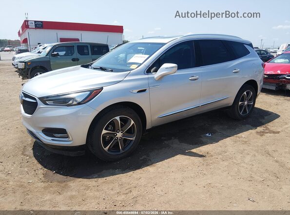 5GAERBKW4LJ173397 2020 BUICK ENCLAVE Silver Передня ліва чверть