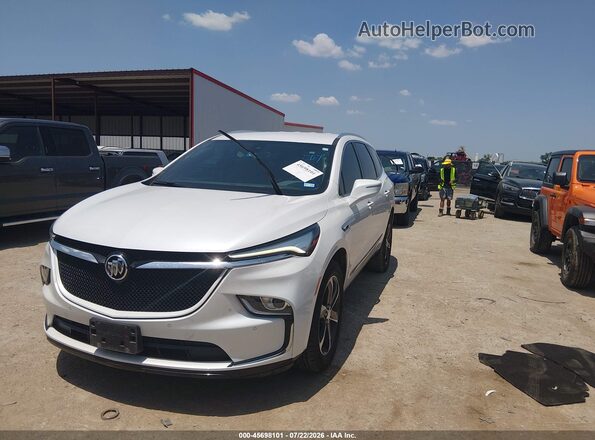 5GAERBKW4NJ177663 2022 BUICK ENCLAVE White Front left