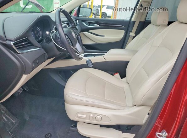 5GAERBKW4PJ153267 2023 BUICK ENCLAVE Maroon წინა სალონის ხედი