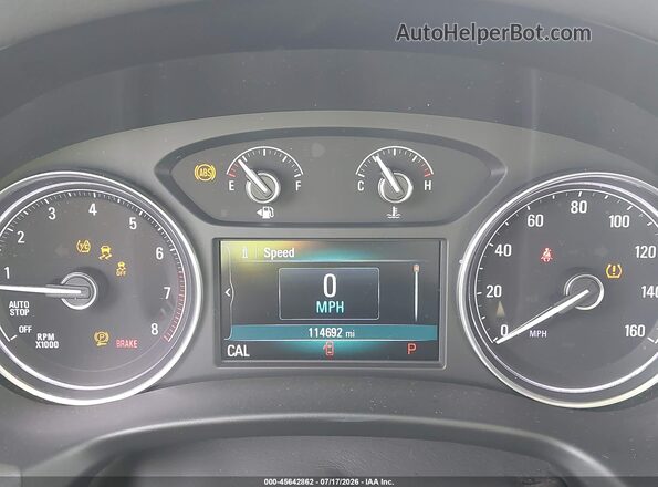 5GAERBKW5KJ234934 2019 BUICK ENCLAVE White Вид задніх сидінь