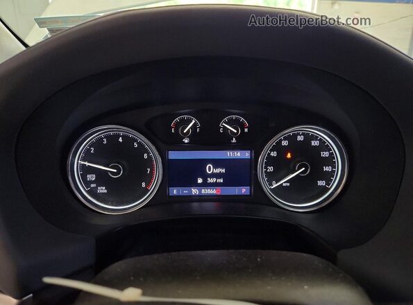 5GAERBKW6LJ121852 2020 BUICK ENCLAVE White Instrument cluster view