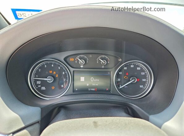 5GAERBKW6RJ122573 2024 BUICK ENCLAVE Серый Вид щитка приборов