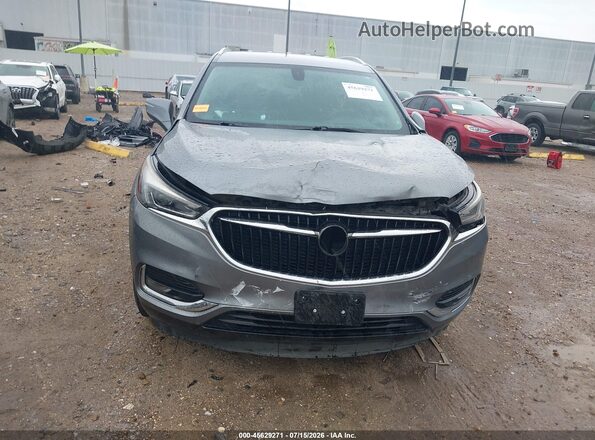 5GAERBKW7JJ268985 2018 BUICK ENCLAVE Gray Սարքավորումների վահանակի տեսք