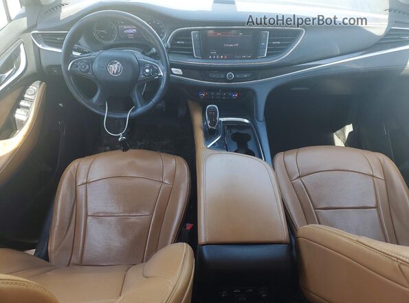 5GAERBKW7LJ180957 2020 BUICK ENCLAVE White Вид панелі приладів