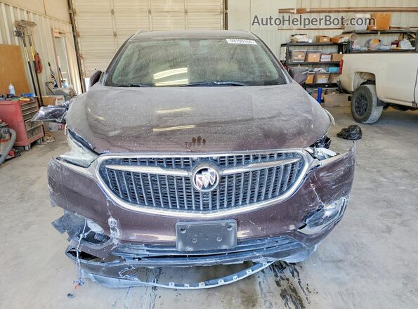5GAERBKW8JJ163677 2018 BUICK ENCLAVE Maroon Front view