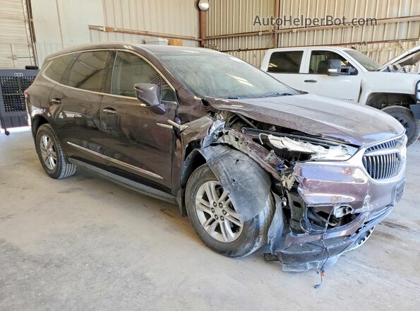 5GAERBKW8JJ163677 2018 BUICK ENCLAVE Maroon Front right