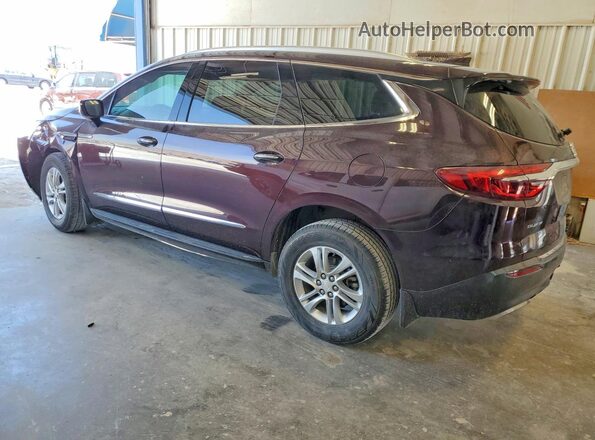 5GAERBKW8JJ163677 2018 BUICK ENCLAVE Maroon Rear left