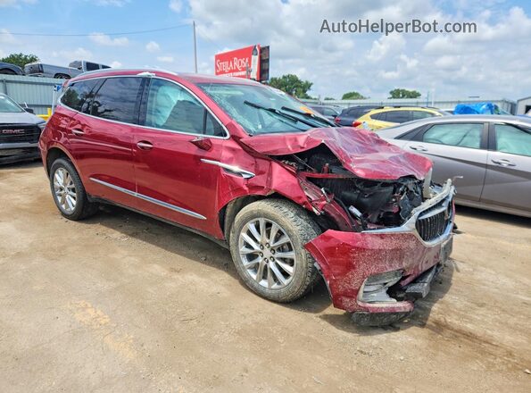 5GAERBKW8LJ294059 2020 BUICK ENCLAVE Красный Передняя правая четверть