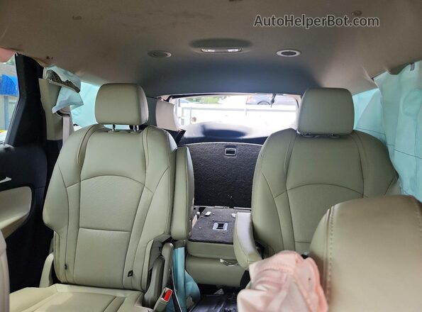 5GAERBKW8LJ294059 2020 BUICK ENCLAVE Красный Вид задних сидений
