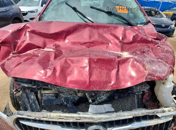 5GAERBKW8LJ294059 2020 BUICK ENCLAVE Красный Вид подкапотного пространства