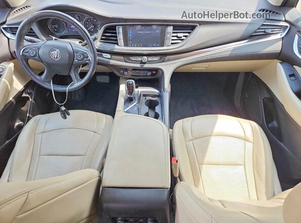 5GAERBKW8MJ221100 2021 BUICK ENCLAVE Black Dashboard view