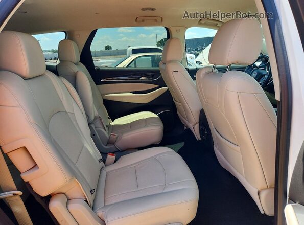 5GAERBKW8PJ162957 2023 BUICK ENCLAVE White Հետևի նստատեղերի տեսք