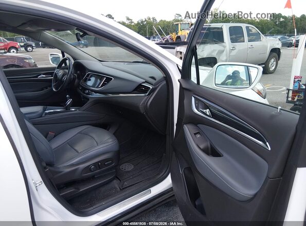 5GAERBKW9KJ307075 2019 BUICK ENCLAVE White Vista interior delantera