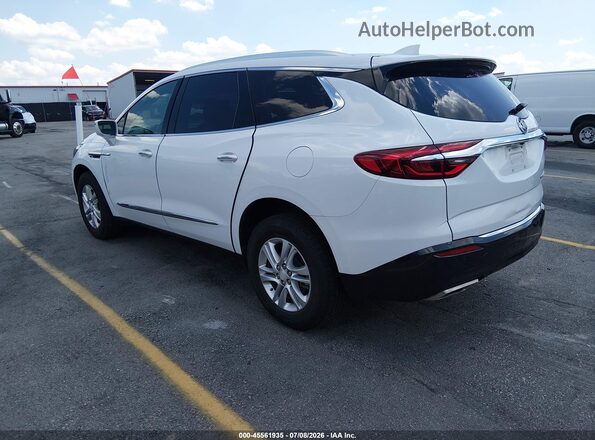 5GAERBKW9KJ307075 2019 BUICK ENCLAVE White Trasero izquierdo