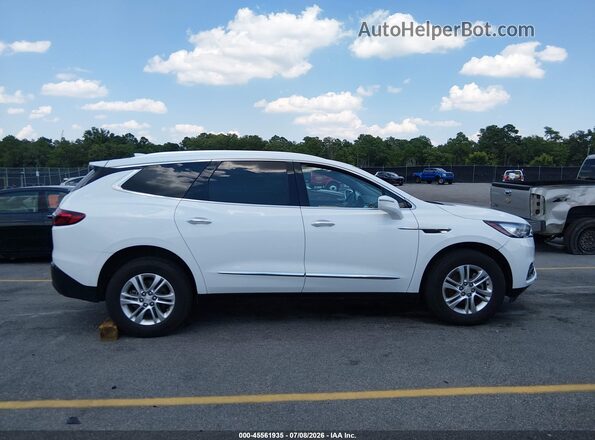 5GAERBKW9KJ307075 2019 BUICK ENCLAVE White Vista interior trasera