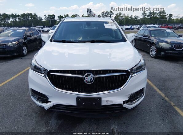 5GAERBKW9KJ307075 2019 BUICK ENCLAVE White Vista del cuadro de instrumentos