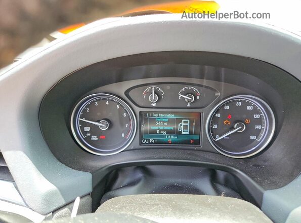 5GAERBKW9KJ317802 2019 BUICK ENCLAVE Silver Սարքավորումների վահանակի տեսք