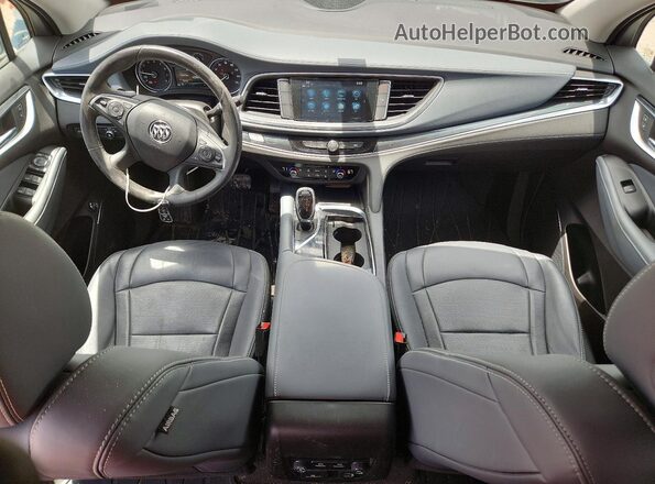5GAERBKW9KJ317802 2019 BUICK ENCLAVE Silver Առջևի վահանակի տեսք