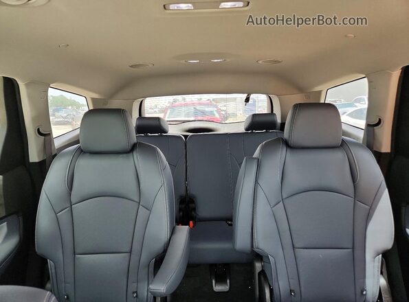 5GAERBKW9KJ317802 2019 BUICK ENCLAVE Silver Հետևի նստատեղերի տեսք