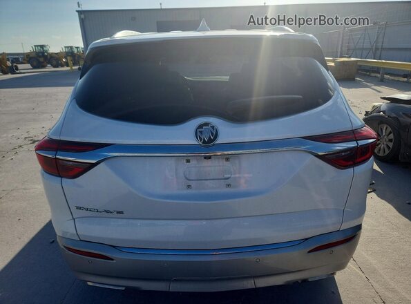 5GAERBKW9MJ256793 2021 BUICK ENCLAVE White Vista trasera