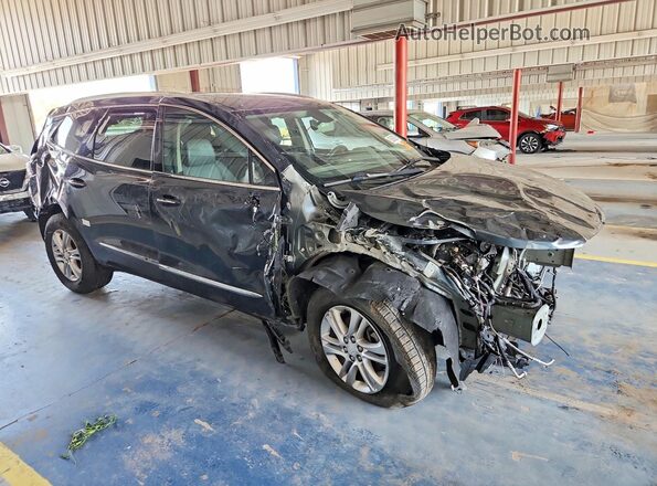 5GAERBKWXJJ265675 2018 BUICK ENCLAVE Синий Передняя правая четверть