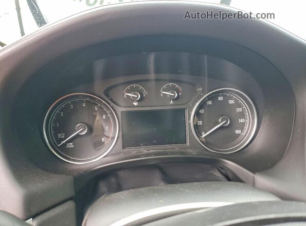 5GAERBKWXLJ101006 2020 BUICK ENCLAVE White ხელსაწყოთა პანელის ხედი