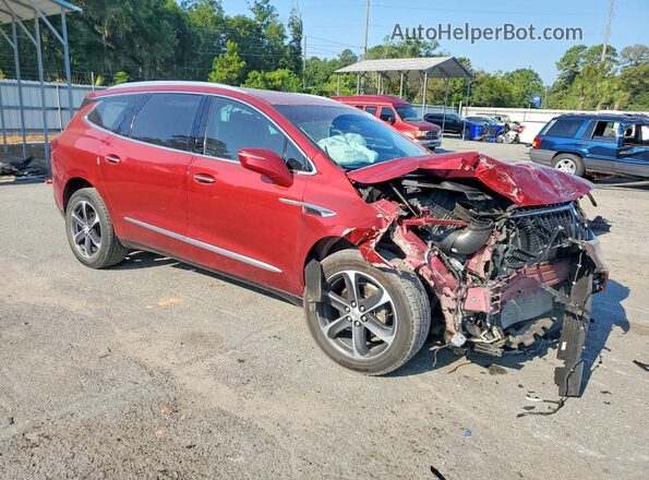 5GAERBKWXLJ123801 2020 BUICK ENCLAVE Бордовый Передняя правая четверть
