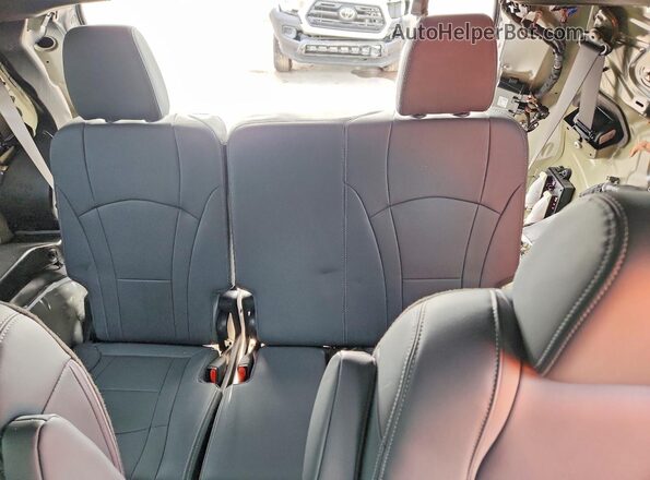 5GAERBKWXPJ269153 2023 BUICK ENCLAVE Black Vista de los asientos traseros