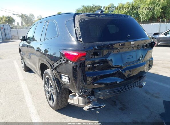 5GAERBRS2SJ193620 2025 BUICK ENCLAVE Black Դիմացի տեսք