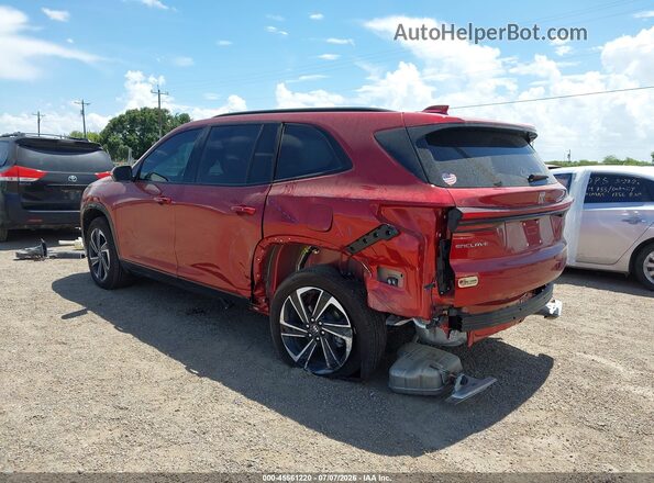 5GAERBRS2SJ264430 2025 BUICK ENCLAVE Red უკანა მარცხენა