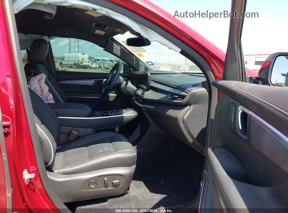 5GAERBRS2SJ264430 2025 BUICK ENCLAVE Red წინა სალონის ხედი