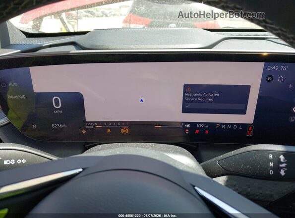 5GAERBRS2SJ264430 2025 BUICK ENCLAVE Red უკანა სავარძლების ხედი