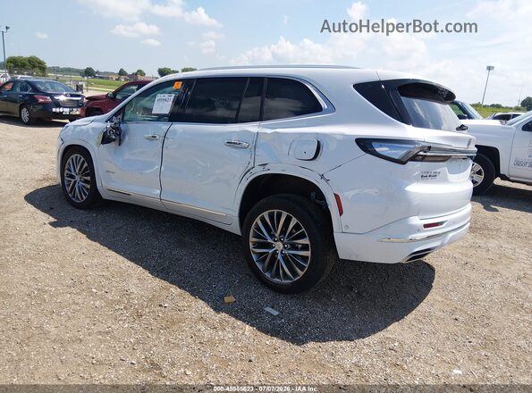 5GAERCKS6TJ184713 2026 BUICK ENCLAVE Белый Задняя левая четверть