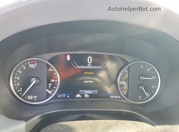 5GAERCKW1RJ123717 2024 BUICK ENCLAVE Silver ხელსაწყოთა პანელის ხედი