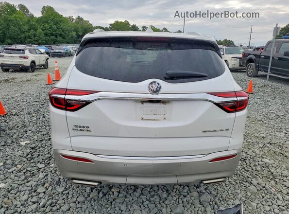 5GAERCKW2JJ205489 2018 BUICK ENCLAVE White Vista trasera