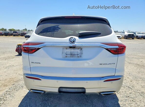 5GAERCKW4JJ131735 2018 BUICK ENCLAVE White Widok z tyłu