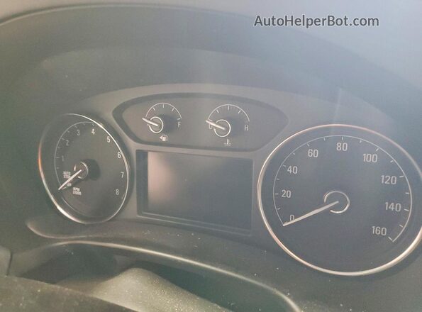 5GAERCKW4JJ163116 2018 BUICK ENCLAVE Черный Вид щитка приборов