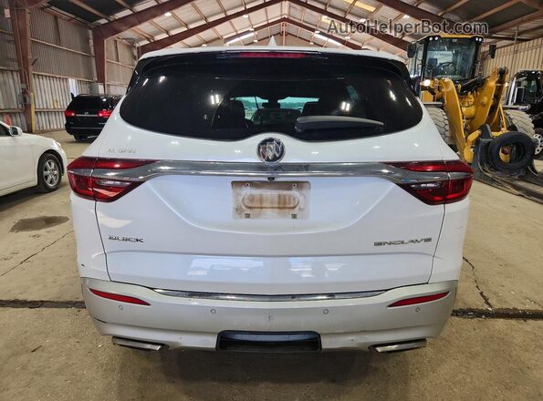 5GAERCKW5JJ141691 2018 BUICK ENCLAVE Белый Вид сзади