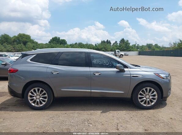 5GAERCKW6JJ243372 2018 BUICK ENCLAVE Gray Widok wnętrza z tyłu