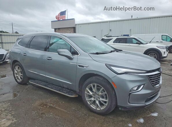 5GAERCKW7PJ176399 2023 BUICK ENCLAVE Silver Передня права чверть