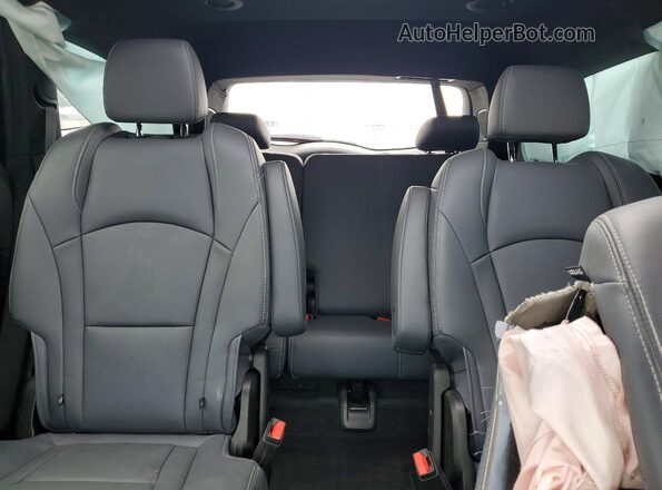 5GAERCKW7PJ176399 2023 BUICK ENCLAVE Silver Вид задніх сидінь